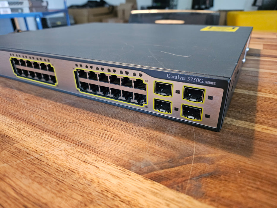 Cisco WS-C3750G-24TS-S1U - Esphere Network GmbH - Affordable Network Solutions 