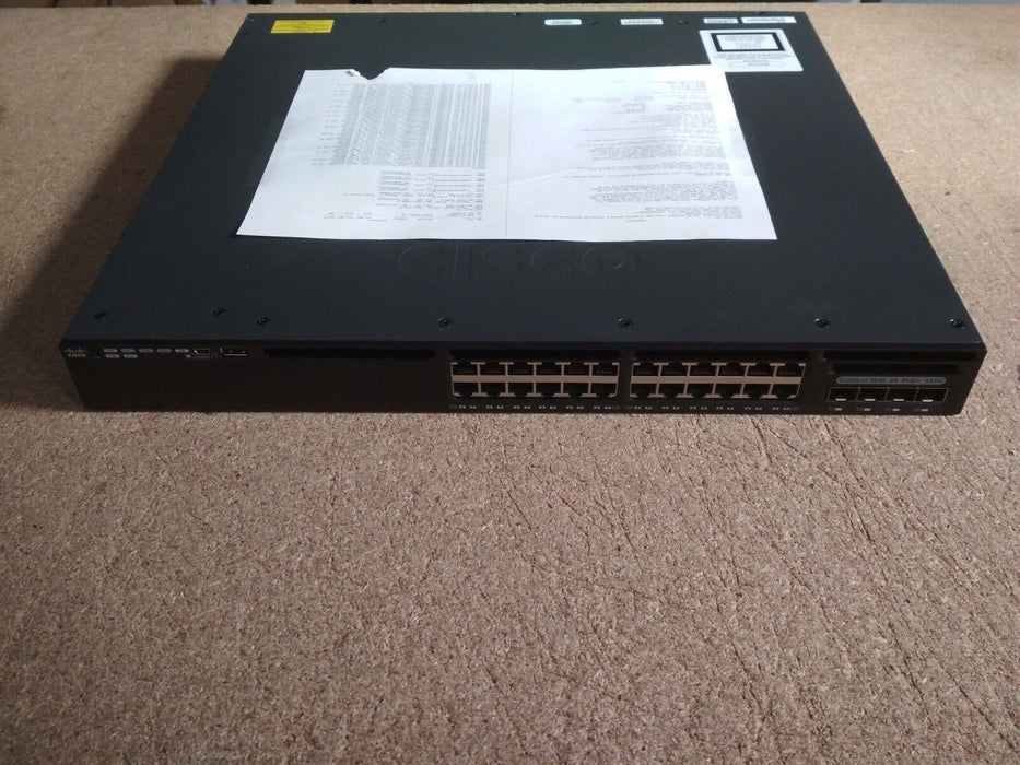 CISCO WS-C3650-24PWS-S - Esphere Network GmbH - Affordable Network Solutions 