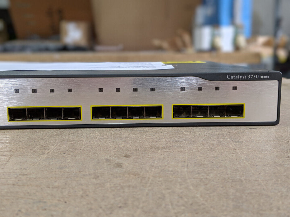 Cisco WS-C3750G-12S-S - Esphere Network GmbH - Affordable Network Solutions 