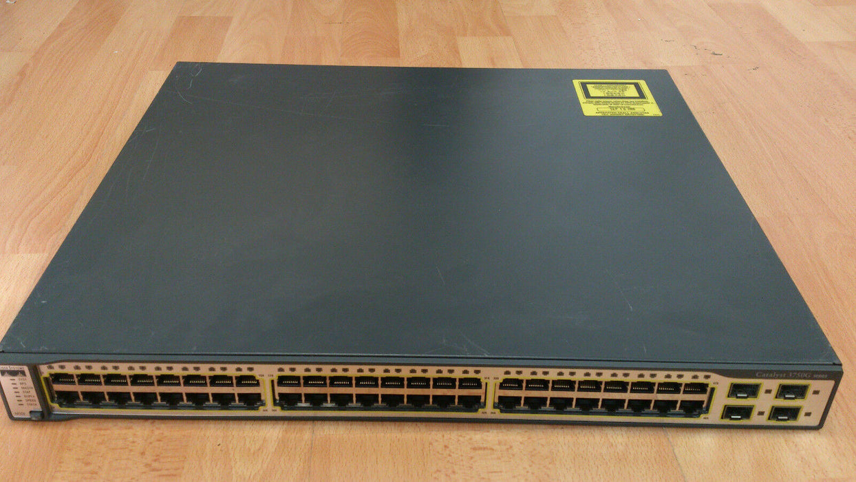 Cisco WS-C3750G-48TS-S - Esphere Network GmbH - Affordable Network Solutions 