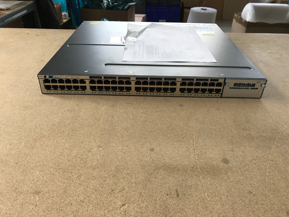 Cisco WS-C3750X-48P-L Switch - Esphere Network GmbH - Affordable Network Solutions 